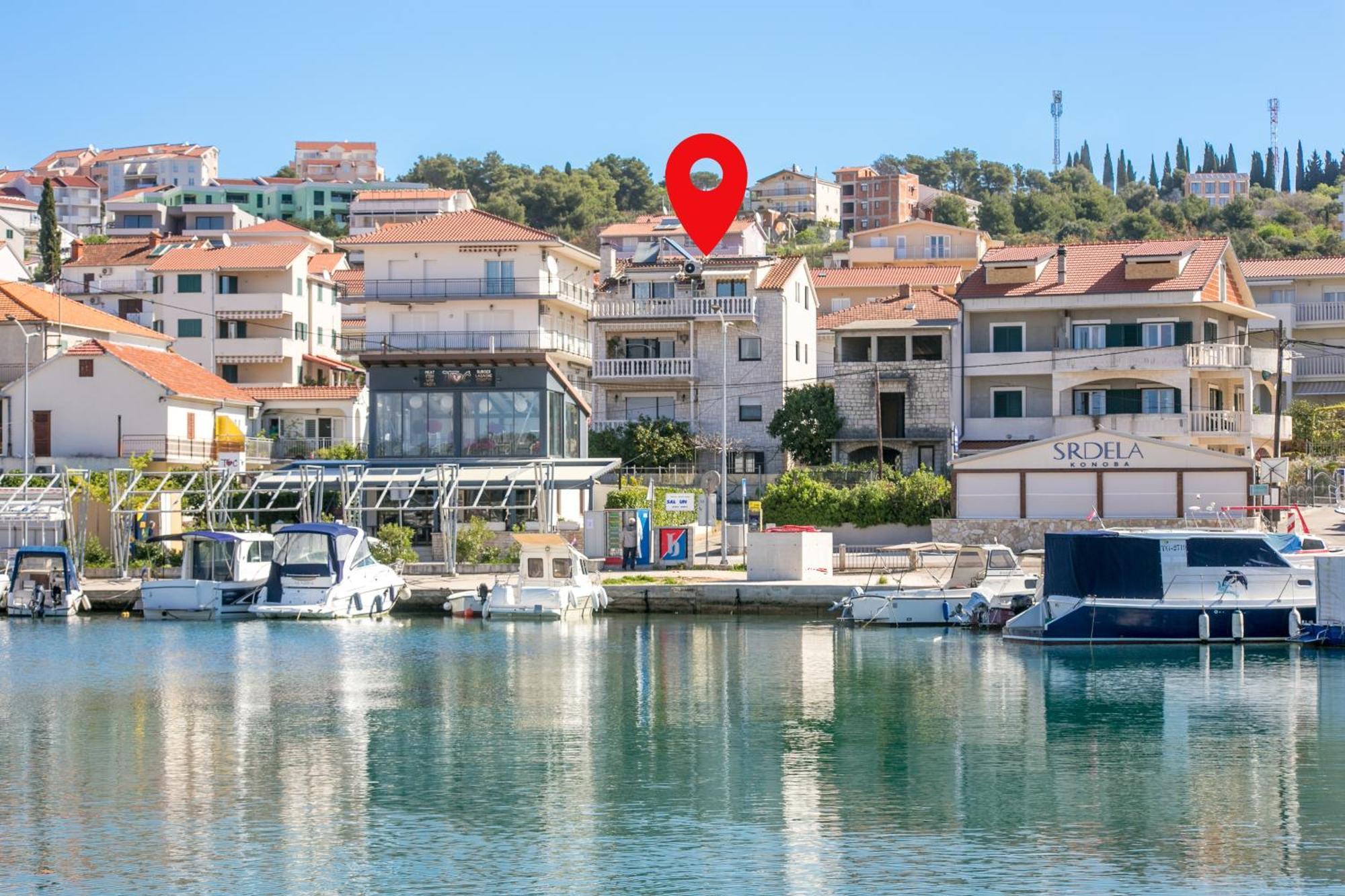 Seaside Apartments With A Swimming Pool Okrug Gornji, Ciovo - 11374 Trogir Eksteriør billede
